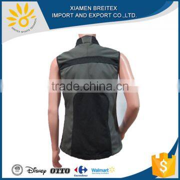 China Manufacturer Wholesale Cheap Customized Softshell Vest for Men photo-2