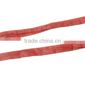 Raffia Paper Jewelry Ribbon Cord Red 0.2mm, 4.0mm-8.0mm, 2 Rolls (Approx 20 M/Roll) photo-3