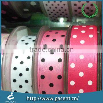 Custom Design Silk Screening Printing Logo Satin Ribbon Shoelaces