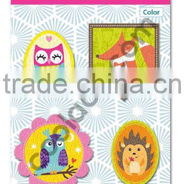 Color Iron on PU patches Kids iron on patches heat press patch