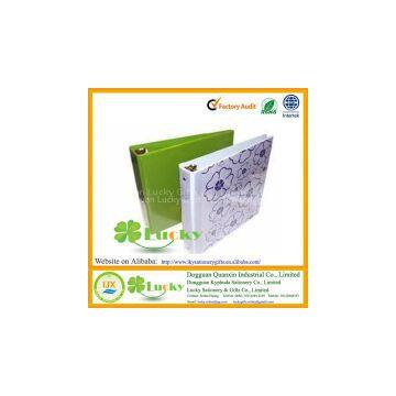 PP Cover Cardboard 1 Inch 3 O Ring Binder