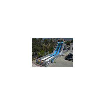 CE Certification Commercial Inflatable Slide , 30M Length Large Inflatable Slides