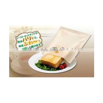 PTFE Toasty Bags 4pk FOOD SAFE reuse 300X +++ Use toaster to cook your snacks