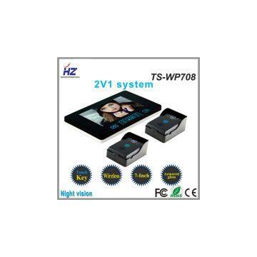 Wireless unlock control Tamper alarm 100 pcs photos store vdp intercom, intercom system