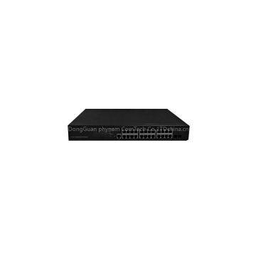 24-Port 10/100/1000M 802.3at PoE Switch With 2 Giga SFP Port photo-3