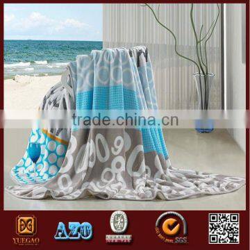 2013 new sea series print flannel fleece blanket