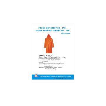 Heavy Duty FR Raincoat Hi-vis Color