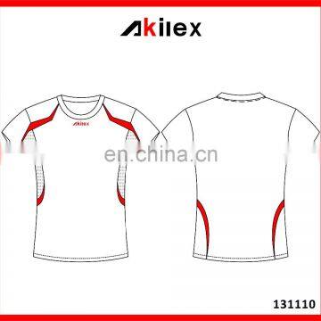 wholesale cool- dry 100%polyester custom volleyball jersey