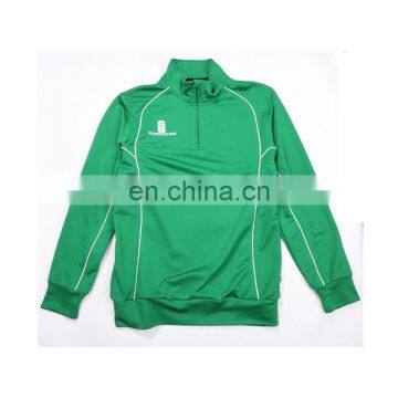 Custom green fitted tracksuit design for men