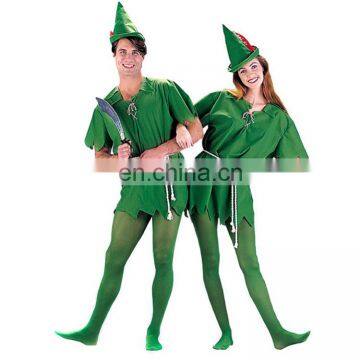 Peter Pan Robin Hood Storybook Adult Fancy Dress Party Unisex Costume