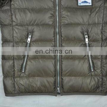 2015 Latest Fashion Stylish Embroidery Patch Fit Men Down Jacket photo-5