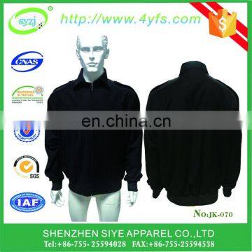 OEM Wholesale High Quality Custom Mens Police Quilted Jacket