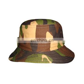 100% cotton Camo Bucket Hat