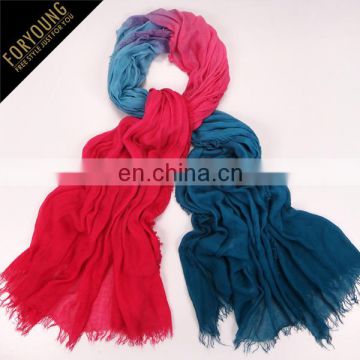 two-tone pattern 100% modal scarf