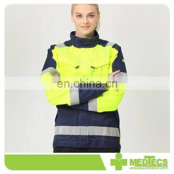 Orange High Vis Customized Safety Work Jacket for Construction photo-4