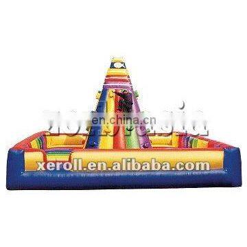 Top quality inflatable rock climbing wall