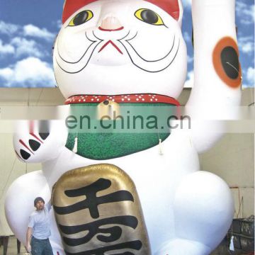 2013 Hot-Selling Giant inflatable lucky cat for decoration