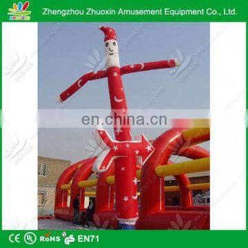 Attractive inflatable frog air dancer for amusement park