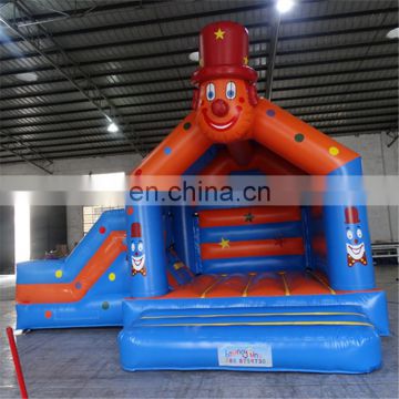 Commercial custom clown inflatable combo game for adult, used commercial kids indoor playground equipment sale