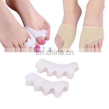 Hallux Valgus Supporter Toe Valgus Correction, Foot Care Silicon Toe Separators for Daily Life