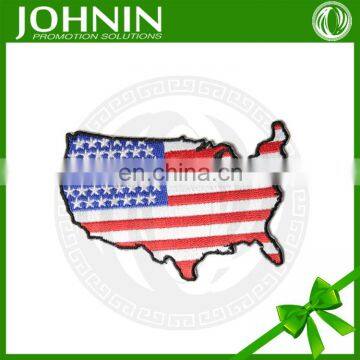 Eco-Friendly Feature and Iron-On Style American Flag Patch photo-5