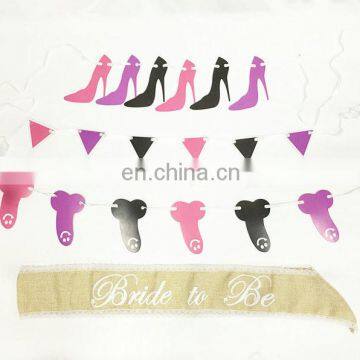 Bachelorette Party Banners Hen Party Banners Decorations Bride To Be Hen Patry Sets photo-1