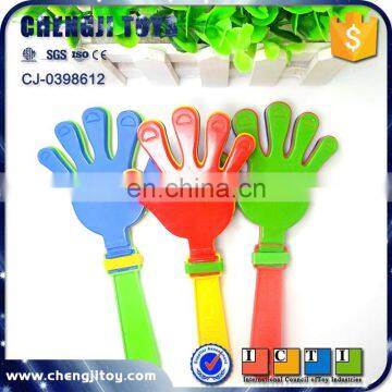 Funny applaud toys hand shape noise maker plastic hand clappers