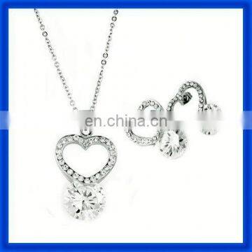 wholesale fashion stainless steel jewelry sets hk