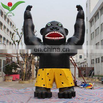 Giant gorilla advertising banner promotional inflatable orangutan