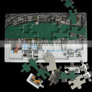 die cut small paper jigsaw puzzle