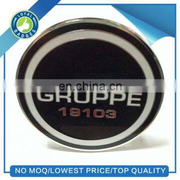 Hard Enamel Silver Plated Car Grill Badges photo-2
