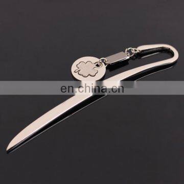 high quality clover metal bookmark