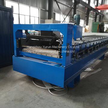 Roof Panel Roll Forming Machine for New Design Metal Work Steel Roof Panel Sunroof Sheet Park Leisure Pavilion photo-5