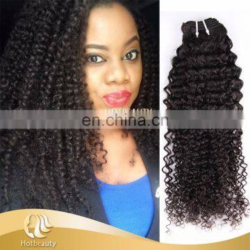 Top Quality Malaysian Afro Kinky Curl Sew in Hair Weave