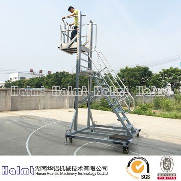 Convenient Aluminium Liftable Platform Ladders for Industry