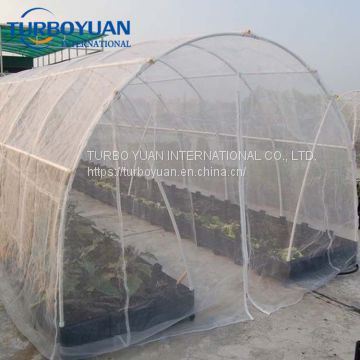 polyester / polyethylene pleated fine dust anti insect mesh screen for greenhouse