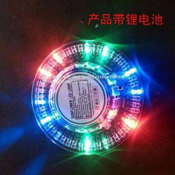 LED Colorful Light Charging UFO Light KTV Room Lights photo-2