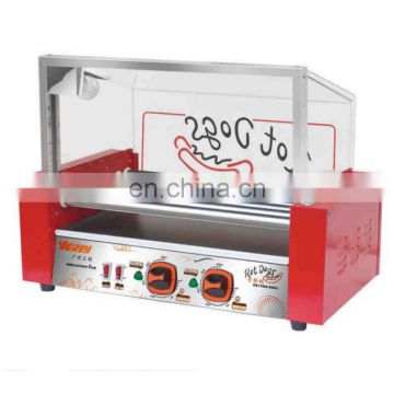 CE approved Professional Hot Dog Roller Grill Machine corn roasters / roast duck / baked sausage food trailer for sale