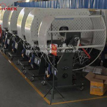 HOE SALE High efficiency and professional automatic PE belt STRAPPING MACHINE for carton box corrugated paperboard