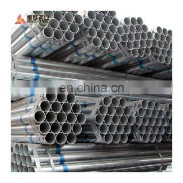 Q235 Hot Dipped Round Steel Galvanized Pipe Used For steel conduit