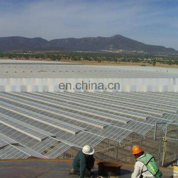 Commercial agricultural glass greenhouse for flower/vegetable