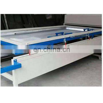 PVC film laminating machine on the door MDF panel vacuum membrane press machine 2