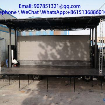 9.6 m LED Mobile Advertising Vehicleled Stage Truck photo-5
