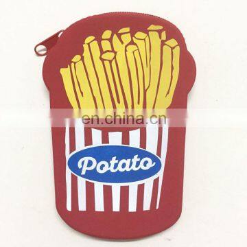 Custom Creative Silicone Wallet Cups Shape Zipper Kids Mini Change Money Bag Cheap Coin Purse photo-7