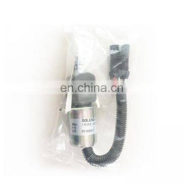 EX215 Excavator Electric Part 1751ES Stop Solenoid Valve