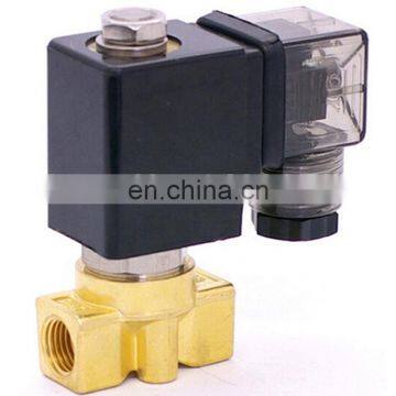 PU-03-1-4 Wiring type 2 way direct acting NC brass G1/4" bsp Dental machine steam solenoid valve FKM Seal orifice 3mm