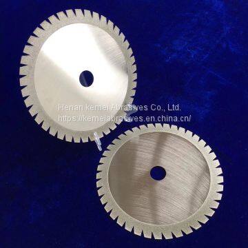 Electroplated diamond cbn cutting saw blade/Automobile seal strip cutting disc