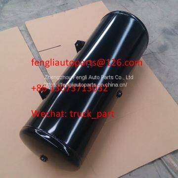 Truck Brake System 40L Black Powder Coated Tralier Steel Air Tanks