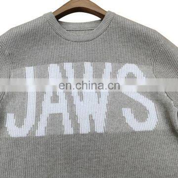 DiZNEW Wholesale 50%Acrylic 28%Polyester 22%Nylon Knit Jacquard Sweater Men photo-4