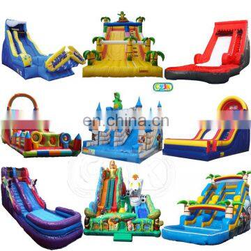 Customizable Customized Custom Commercial Toboggan Run Inflatable Slides